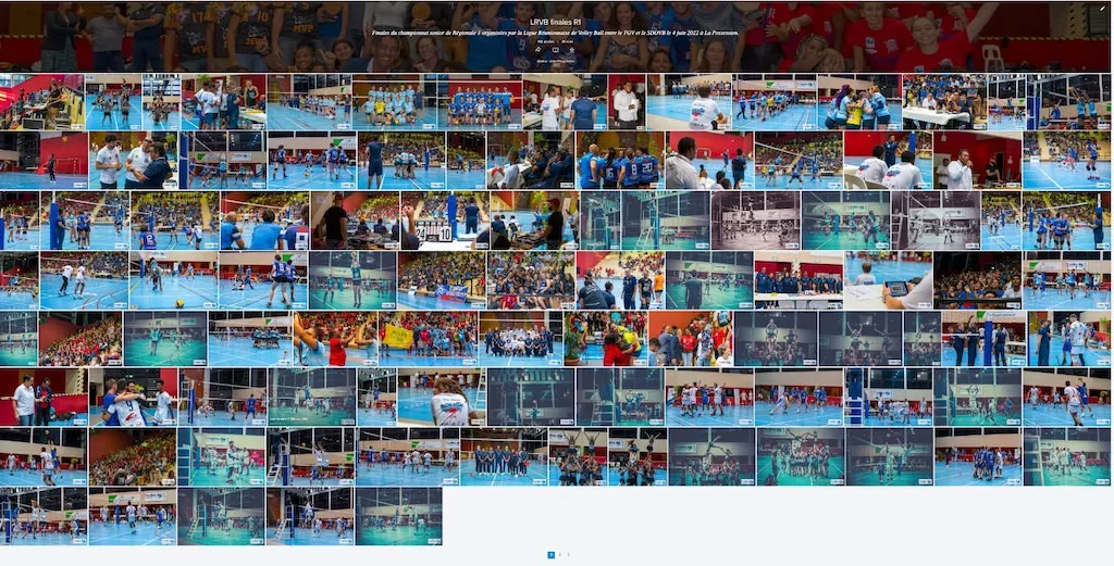 Lien Photos album finales Championnat de La Réunion TGV SDOVB 2022
