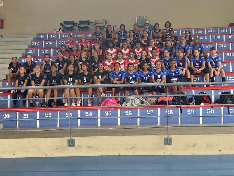 tournoi F15 octobre Ligue Volley réunion