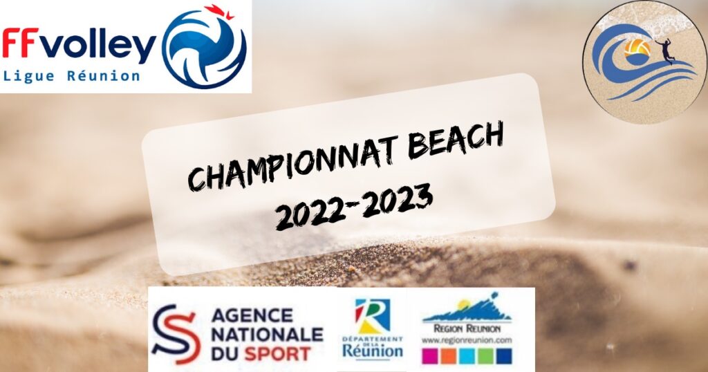 championnat beach volley senior 2022