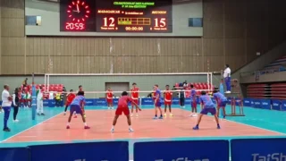 Championnat des Nations U18. Masculins. Madagascar 1 vs La Réunion