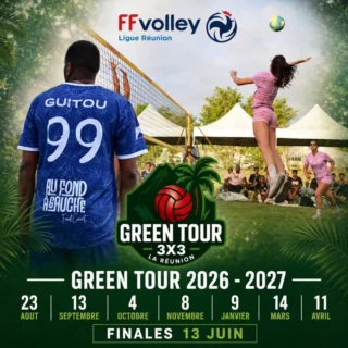 GREEN TOUR 3x3 : C’EST REPARTI !
Rendez-vous à Saint-Joseph le dimanche 23 août pour l’ouverture de la saison 2026-2027 et le retour du 3x3 sur herbe !
Premier rendez-vous, premières équipes, premiers points… la route vers les Finales du 13 juin commence à Saint-Joseph.Qui sera là pour lancer la saison ?