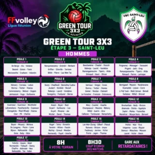 94 équipes sur la Tortue ! Record de saison atomisé 👊Rdv demain à 8h au stade de Piton Saint Leu.