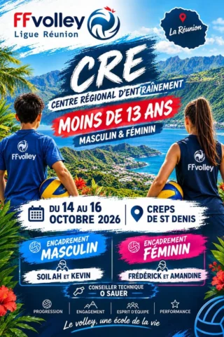Aujourd'hui, 1er jour des CRE U13 Feminin et masculin au CREPS de St Denis